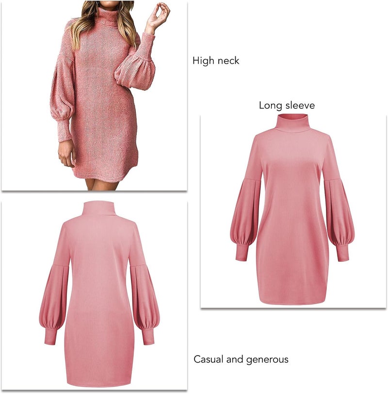 woobles Dress, exudes fashion Casual Dress Rib Short for shopping XL - Image 3